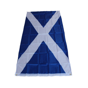 Drapeau écossais écossais 90x150cm Union Jack <span class=keywords><strong>Euro</strong></span> 2025 Croix de Saint Andrew Drapeau bleu avec un X blanc étanche - Product Image 3