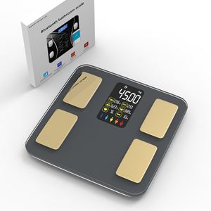 Balance de graisse corporelle numérique intelligente personnelle à écran couleur haut de gamme - Product Image 1