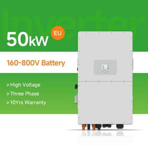 ソーラーエネルギーシステム家庭用高電圧45kW 60kW 75kW 90kW <span class=keywords><strong>120kW</strong></span> 150kW三相ハイブリッドインバーターソーラーシステム - Product Image 3