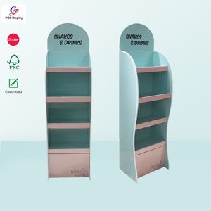 Thời trang tùy chỉnh quảng cáo logo Pop sóng hiển thị các tông khuyến mãi bán lẻ hiển thị các tông đứng giấy hiển thị sàn - Product Image 2