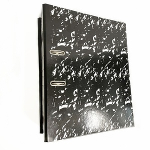 Carpeta archivadora de cartón brillante FC con diseño de mármol, tipo caja, de venta caliente, OEM de fábrica, para oficina - Product Image 6