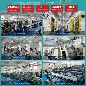 Miaocheng XHFCNC-062 Tornillo de remachado de acero inoxidable con acabado de <span class=keywords><strong>zinc</strong></span>, hexagonal de 6 mm, arandela plana de 0.5 mm de espesor, rosca de fijación - Product Image 2