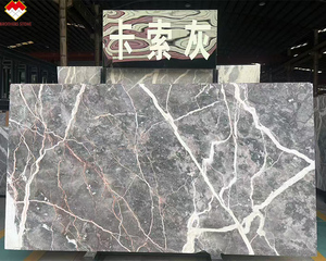 Mármol Gris Pietra de Italia, Precio Competitivo, Vetas Blancas Extremas, Mármol Gris Carcel para Revestimiento de Paredes, Pisos y Escaleras - Product Image 1
