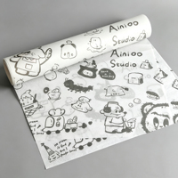 Papier de soie personnalisé 17g, papier de rembourrage fin, papier de base pour emballage de fleurs, bijoux, vin rouge, fruits, vêtements, cadeaux de Noël