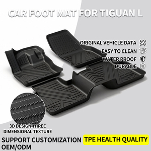 Tapis de sol et doublure de voiture Keyang ODM TPE 3,2 mm d'épaisseur, imperméables, antidérapants, toutes saisons, pour <span class=keywords><strong>Volkswagen</strong></span> L 2017-2021 - Product Image 1