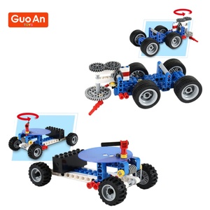 GUOAN oyuncaklar bilim eğitim güdü kuvvet mekanik öğrenme programlanabilir robotik kitleri buhar oyuncak yapı taşı çocuklar için Set - Product Image 3