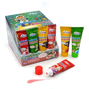 Forma <span class=keywords><strong>de</strong></span> pasta <span class=keywords><strong>de</strong></span> dientes Halal Tubo <span class=keywords><strong>de</strong></span> goma <span class=keywords><strong>de</strong></span> mascar líquido Pasta <span class=keywords><strong>de</strong></span> dientes Forma <span class=keywords><strong>de</strong></span> tubo <span class=keywords><strong>de</strong></span> goma <span class=keywords><strong>de</strong></span> mascar Mermelada <span class=keywords><strong>de</strong></span> fruta <span class=keywords><strong>Dulces</strong></span> líquidos agrios <span class=keywords><strong>Dulces</strong></span> - Product Image 1
