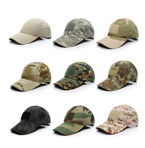 DFHC08 Venta al por mayor de sombreros de béisbol transpirables de poliéster y algodón Ripstop de 3 colores para el desierto - Product Image 6