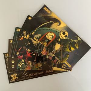 圣诞节前的噩梦主题金属双面金箔纪念钞票收藏礼品纪念品 - Product Image 3