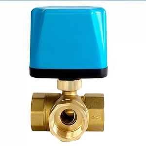 Válvula de bola de 2 hilos de alto flujo, NC con reinicio por corte de energía, paso completo para calentador de agua solar - Product Image 3