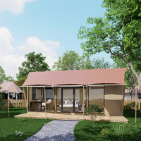Tente de café en structure métallique |   Unités de restaurant modulaires d'extérieur |   Tentes de restauration préfabriquées pour stations balnéaires, parcs et campings