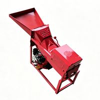 Décortiqueuse de maïs et de blé entièrement automatique à moteur, petite machine agricole domestique de haute performance