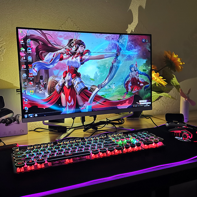 23.8inch  27 Inch AI0 Desktop Computer Oem Brand Ups Core Laptops I3 I5 I7 Office Business Gaming Computer