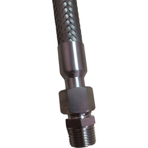 304/316L 스테인레스 스틸 금속 꼰 메쉬 골판지 파이프 금속 호스 내부 및 외부 나사 사용자 정의 - Product Image 4