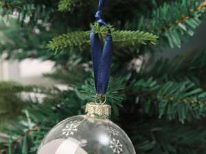 Elegante Bola <span class=keywords><strong>de</strong></span> <span class=keywords><strong>Navidad</strong></span> <span class=keywords><strong>de</strong></span> 8 cm, <span class=keywords><strong>Esfera</strong></span> Transparente <span class=keywords><strong>con</strong></span> Decoración <span class=keywords><strong>de</strong></span> Lentejuelas Multicolores y Polvo <span class=keywords><strong>de</strong></span> <span class=keywords><strong>Nieve</strong></span> - Product Image 5