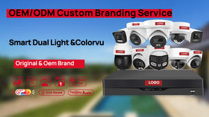 Cámara <span class=keywords><strong>IP</strong></span> OEM HIK de 8MP con Doble Lente Panorámica de 180 Grados, Torreta con IA, PoE, Audio Bidireccional, Luz Híbrida Inteligente, IP67 - Product Image 3