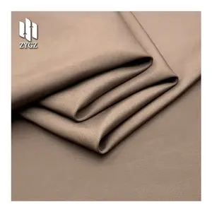 Venta caliente de alta calidad de Color sólido de peso pesado espesar 150D tela de sarga para prendas de vestir traje Formal