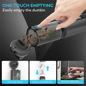 Aspirateur sans fil 16KPA, aspirateur portable pour voiture, outil de nettoyage multifonctionnel électrique, souffleur d'air pour la maison et les poils d'animaux - Product Image 4