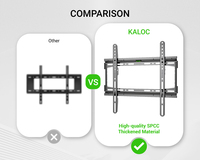Soporte de Pared para TV Kaloc, para Monitores LCD de 55-90 Pulgadas, Soporte con Máximo VESA 600*400mm H9