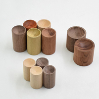 Diffuseur d'huiles essentielles en bois Diffuseur d'huiles essentielles Humidificateur Couvercle en bois