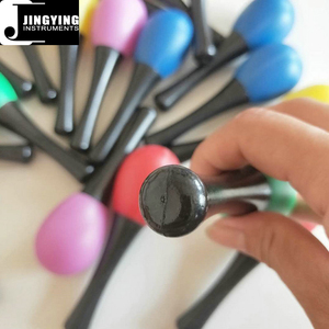 2024 Jingying Music Maracas Series, venta al por mayor Orff Children Rhythm Instrument Multicolor Plastic Egg Maracas - Product Image 6