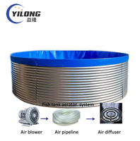Générateur de bulles pour l'aération en pisciculture, réservoir commercial pour l'élevage de poissons