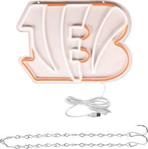 ป้ายไฟนีออนทีมเบงกอลส์รักบี้ฟุตบอล สำหรับตกแต่งห้องนอน ห้องแมนเคฟ บาร์ที่บ้าน ใช้พลังงานจาก USB ของขวัญวันเกิด - Product Image 6