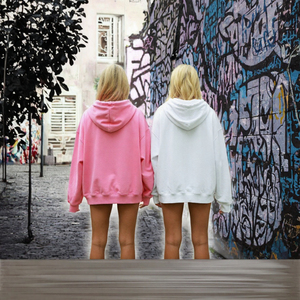 Sweat-shirt décontracté à col rond pour femme, sweat-shirt léger en polaire, sweat-shirt unisexe en mélange de coton, sweat-shirt confortable et chaud - Product Image 2