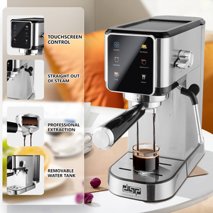 Dsp nóng bán chuyên nghiệp cà phê espresso maker 20 bar Máy bơm nước ngay lập tức hệ thống sưởi ấm điện cà phê Espresso Máy xay - Product Image 4