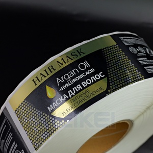 Sliver PP biểu tượng tùy chỉnh 3D nâng lên Chai nhãn không thấm nước Hot Bán PP Logo in ấn nhãn dán cho chai lọ - Product Image 6