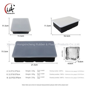 Bandeja de silicona para cubitos de hielo de 4 celdas y 4 orificios, resistente a altas/bajas temperaturas, fácil de desmoldar, ideal para el verano. - Product Image 5