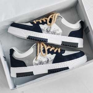 Nouvelles baskets décontractées surdimensionnées pour hommes 2025 – Grandes baskets respirantes de style marche transfrontalière - Product Image 5