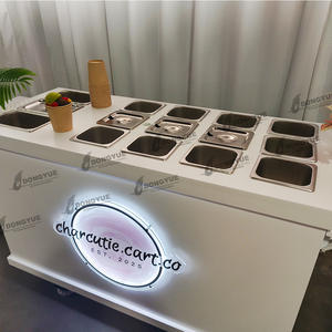 Gerobak Permen Mobile Custom dari Logam, Lipat, dengan Papan Tanda LED Akrilik - Product Image 5