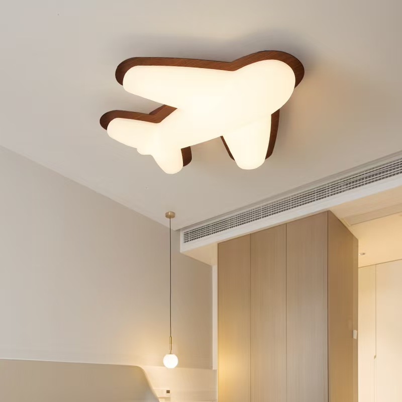 Weixi Lighting Children's LED Ceiling Light Remote Control Iron Eye Protection White IP44 AC Modern Design Bedroom Living Room