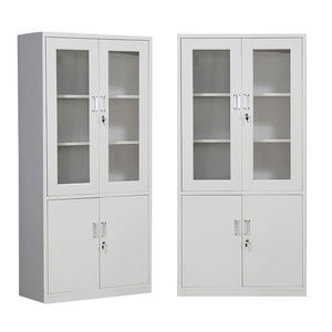 ตู้เก็บเอกสารประตูสวิงคู่พร้อมตู้เก็บเอกสารประตูกระจก2บาน - Product Image 2