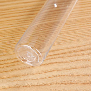 110Ml <span class=keywords><strong>Plastic</strong></span> Platte Bodem Reageerbuis Fles, data Kabel Lijn Buis Met Schroef Aluminium Goud Zilver Zwart Cap Deksel - Product Image 5