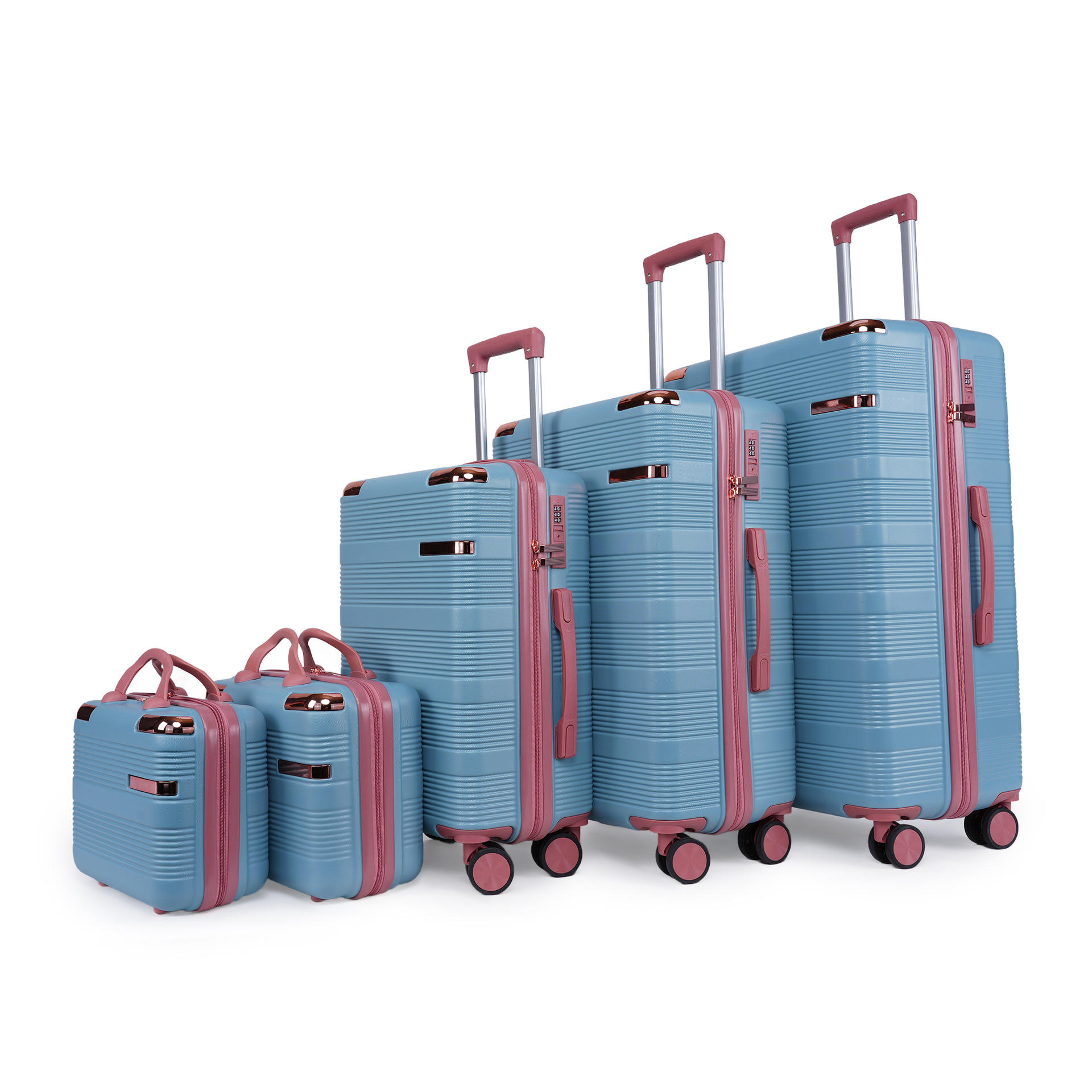 023 ชุดห้าชิ้น (สีน้ำเงิน)