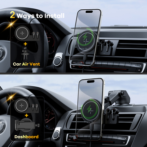 Sạc không dây sạc xe hơi sạc <span class=keywords><strong>Cradle</strong></span> từ đứng tai nghe bluetooth 3 trong 1 - Product Image 4