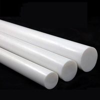 Barres en PTFE vierges extrudées, à faible friction, pour isolation électrique et résistance chimique, en stock