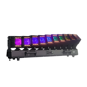 Barra de Luz Móvil LED Tiitee Lighting Rader 10IP Impermeable 10x60W RGBW con Control de Píxeles 1060 Waver Colorado PXL Curve - Product Image 1