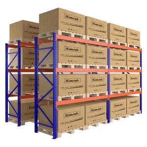 Estantería de Almacenamiento Industrial de 5 Niveles, Acero Q235, Color Azul, Resistente - Product Image 1