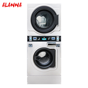 Lavadora ALANNA de alta calidad de 12kg 15kg 20Kg con secadora <span class=keywords><strong>para</strong></span> <span class=keywords><strong>lavandería</strong></span> de negocios, lavadora comercial que funciona con monedas - Product Image 1