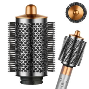 Cepillo Redondo Grande para Dar Volumen, Compatible con <span class=keywords><strong>Dyson</strong></span> <span class=keywords><strong>Airwrap</strong></span>, Níquel/Cobre, Voluminizador Ovalado Grande para un Peinado con Volumen - Product Image 1
