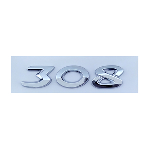 Letras y Números 3D ABS para Maletero Trasero de Coche 206 207 301 307 308 408 508, Adhesivo para <span class=keywords><strong>Peugeot</strong></span> - Product Image 6