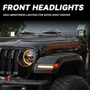 <span class=keywords><strong>2025</strong></span> bán buôn Hot Bán Led Đèn Pha phía trước Hệ thống chiếu sáng cho Jeep Wrangler JL phụ kiện - Product Image 2