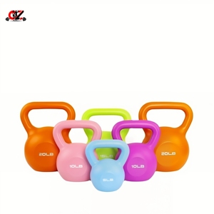 CZFIT Home Gym <b>Dumbbell</b> Kettlebell Set Cast Iron Cement PE Soft Unisex for Strength Training Hot Selling Fitness Equipment - Product Image 1