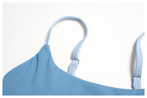 Soutien-gorge de sport personnalisé de haute qualité <span class=keywords><strong>pour</strong></span> femmes, respirant, à fines bretelles, dos ouvert, idéal <span class=keywords><strong>pour</strong></span> le yoga et la course à pied - Product Image 5