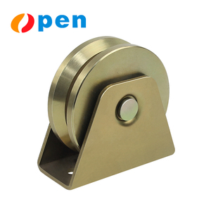 Ruedas de aleación de aluminio con ranura V/Y/U, diseño moderno, puerta corredera y persiana enrollable, ruedas de acero para cercas, puertas correderas - Product Image 3