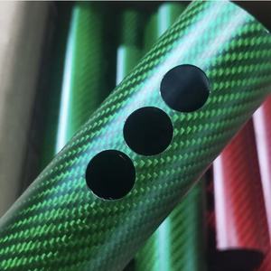 Connecteurs de tubes en fibre de carbone 3K forgés OEM, colorés, haute pureté, marque SHENGTIAN, uni/twill, 60mm, 100mm, 120mm, épaisseur personnalisée - Product Image 5