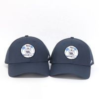 Nouveau design, vente en gros, casquettes de sport décontractées personnalisées avec logo tissé, motif football, casquettes de baseball structurées à 6 panneaux pour hommes